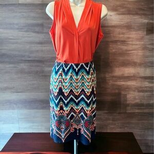 Sunny Leigh Gem-tone Multi Colored Skirt SZ M